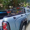 Pickup truck rear bucket bar