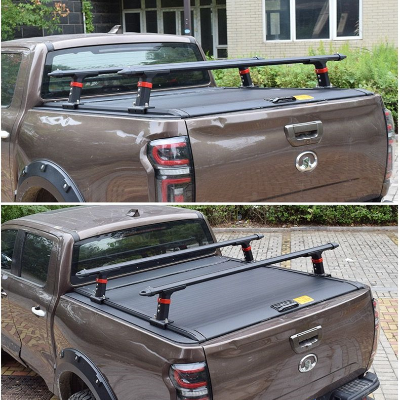 Pickup truck rear bucket bar